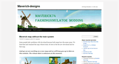 Desktop Screenshot of maverick-designs.com